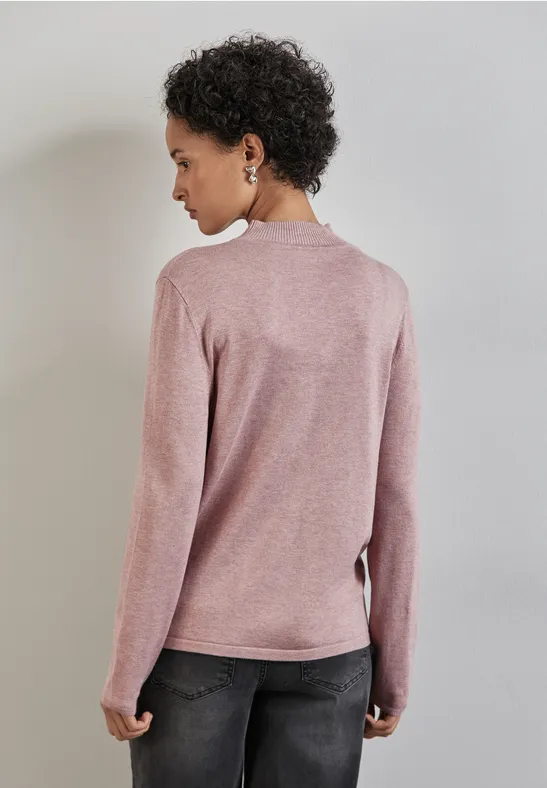 Street One Basic Rollkragen-Pullover