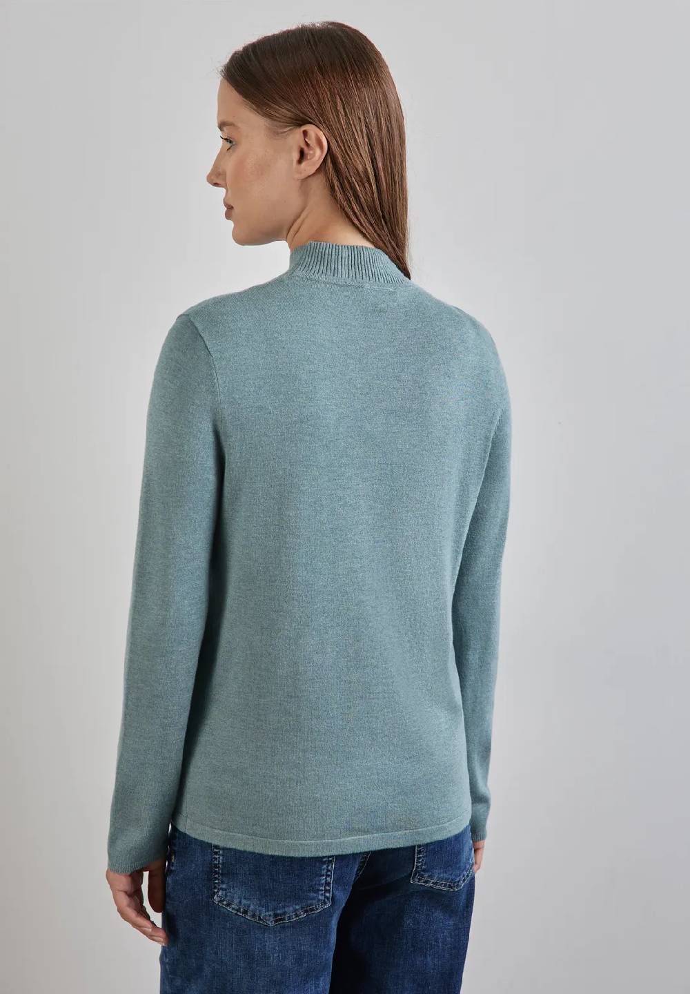 Street One Basic Rollkragen-Pullover