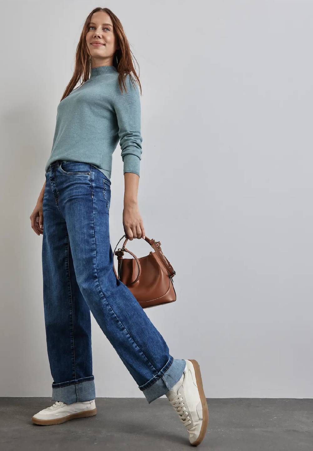 Street One Basic Rollkragen-Pullover