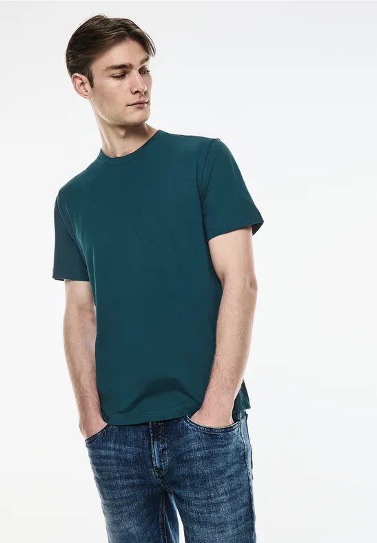Street One Basic T-Shirt In Unifarbe