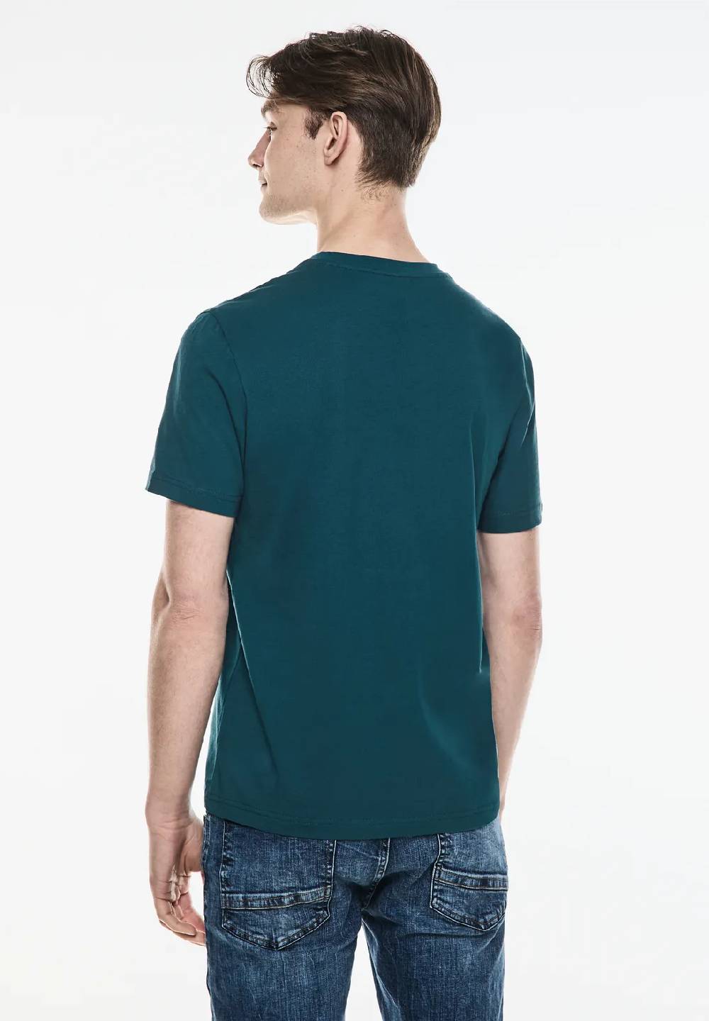 Street One Basic T-Shirt In Unifarbe