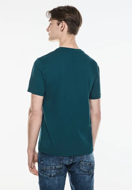 Street One Basic T-Shirt In Unifarbe