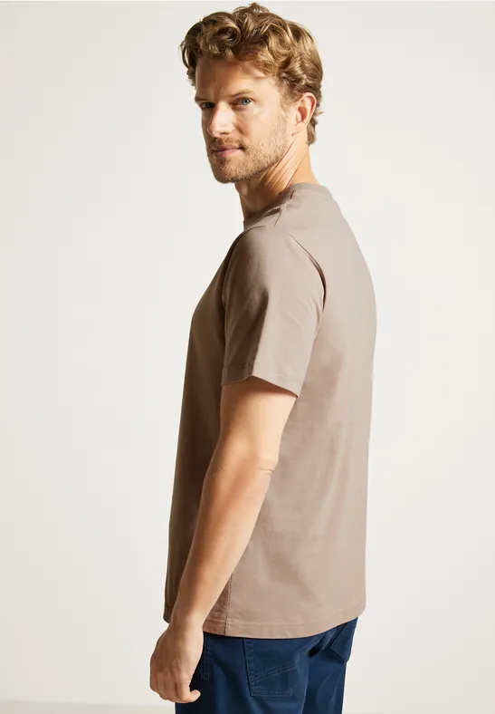 Street One Basic T-Shirt In Unifarbe