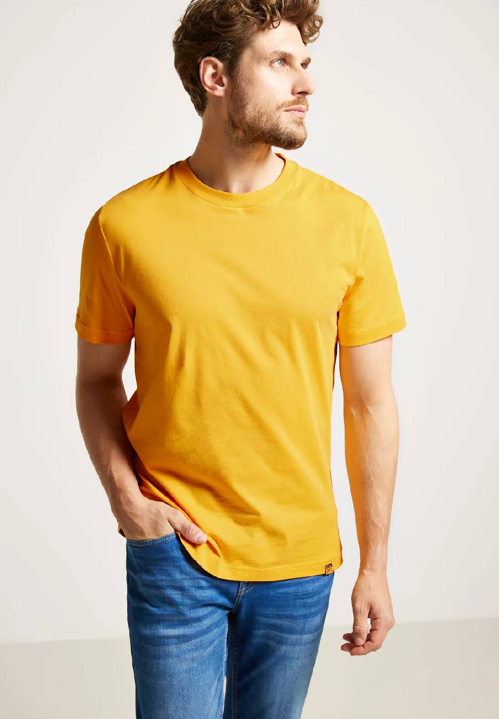 Street One Basic T-Shirt in Unifarbe