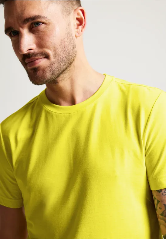 Street One Basic T-Shirt In Unifarbe