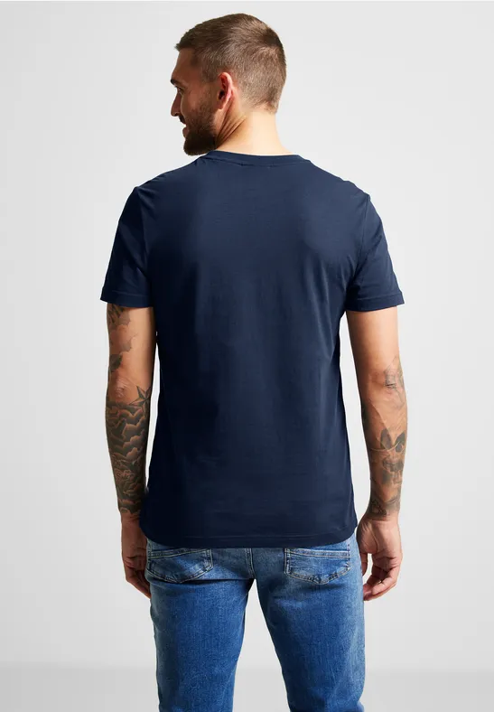 Street One Basic T-Shirt In Unifarbe