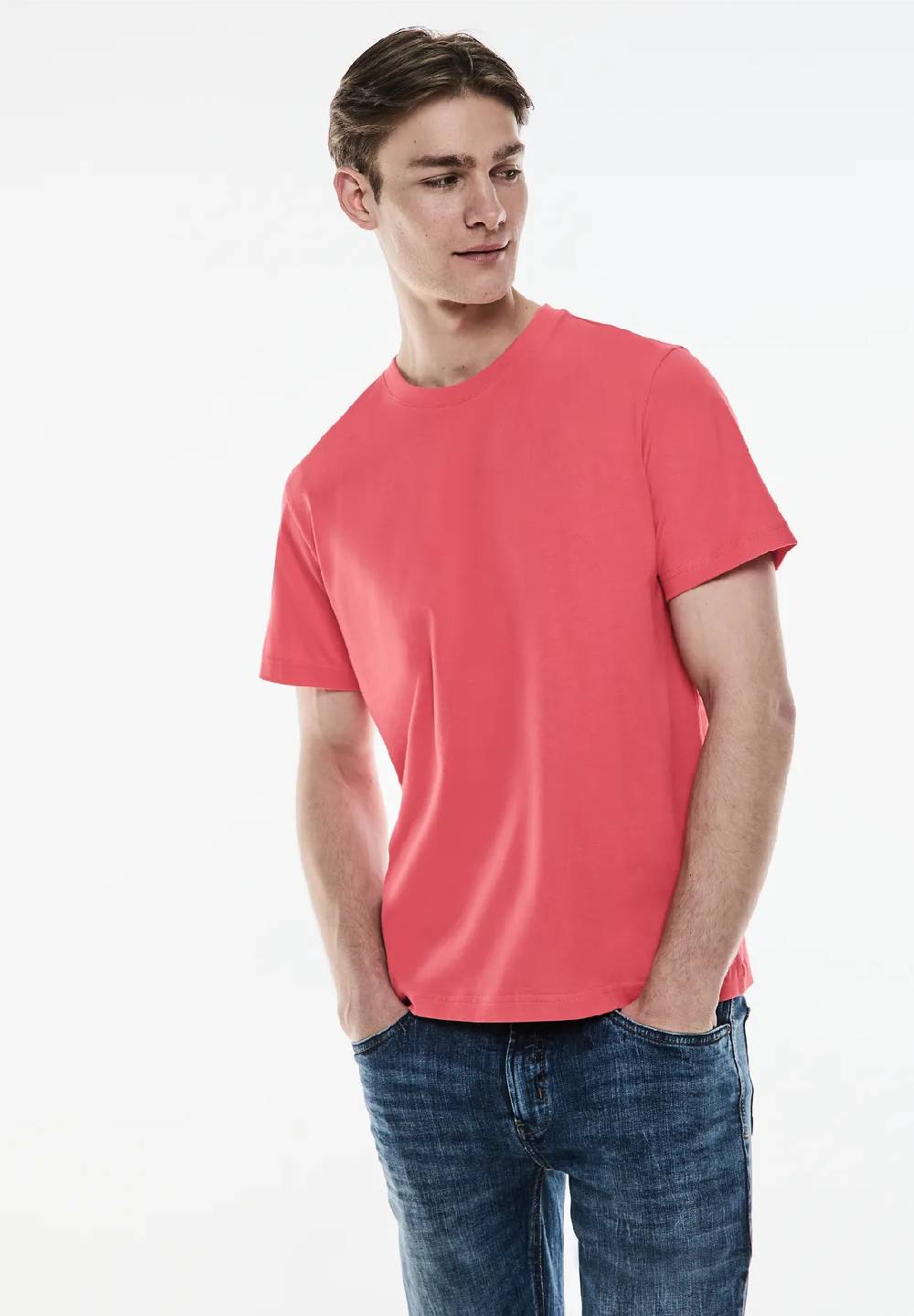 Street One Basic T-Shirt in Unifarbe