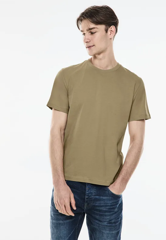 Street One Basic T-Shirt In Unifarbe