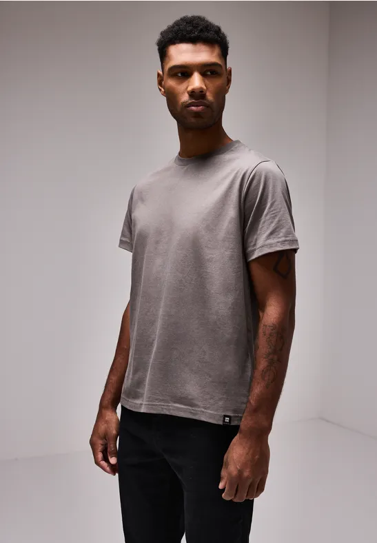 Street One Basic T-Shirt In Unifarbe