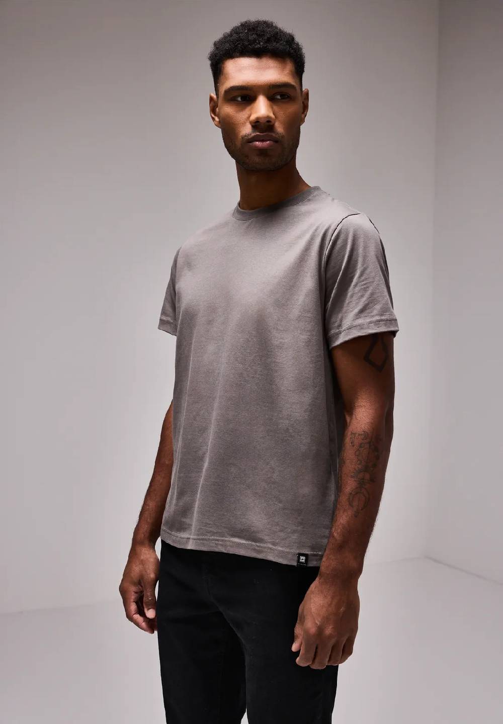 Street One Basic T-Shirt in Unifarbe