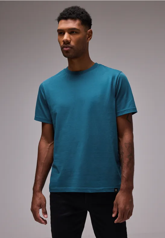 Street One Basic T-Shirt In Unifarbe