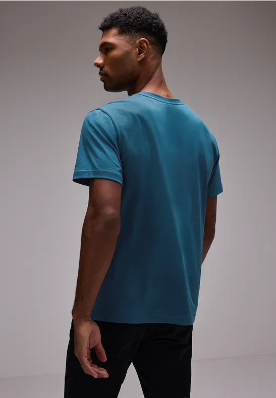 Street One Basic T-Shirt In Unifarbe