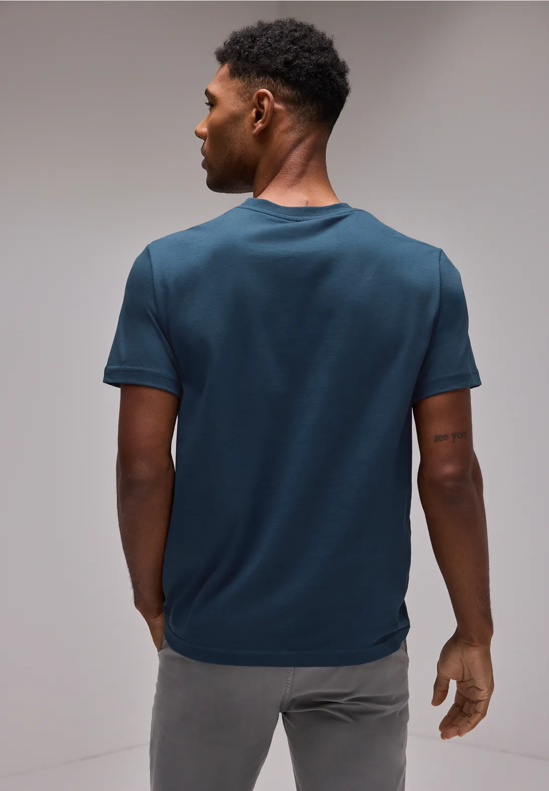 Street One Basic T-Shirt In Unifarbe