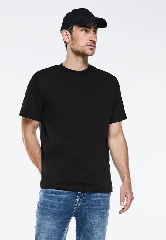 Street One Basic T-Shirt In Unifarbe