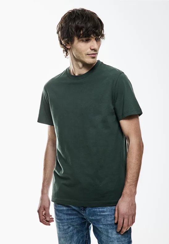 Street One Basic T-Shirt In Unifarbe