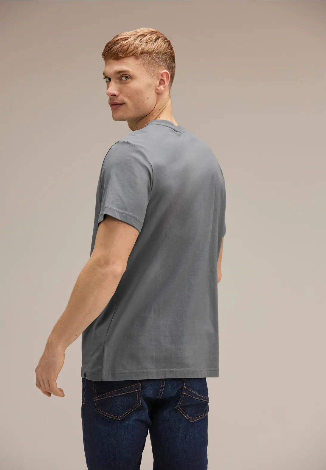 Street One Basic T-Shirt In Unifarbe