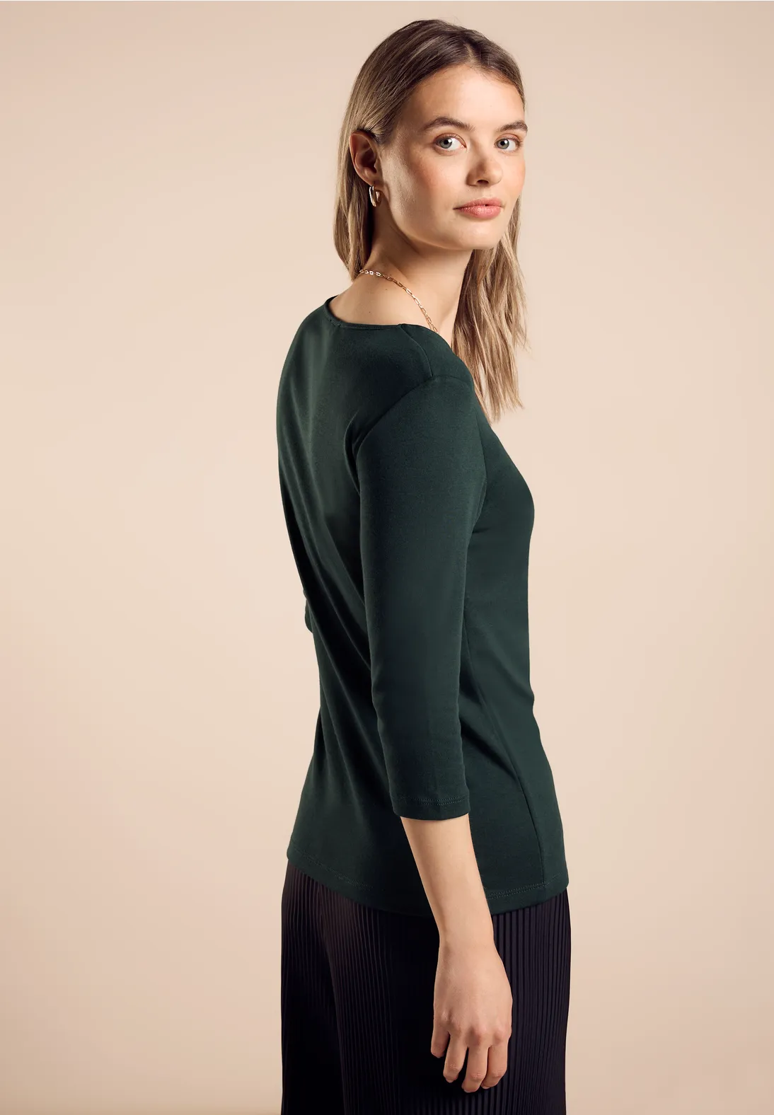 Street One Basic T-Shirt Mit 3/4 Arm - Style PANIA