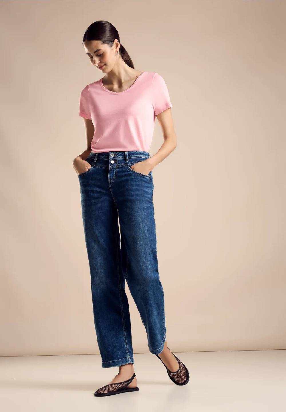 Street One Basic T-Shirt - Style GERDA