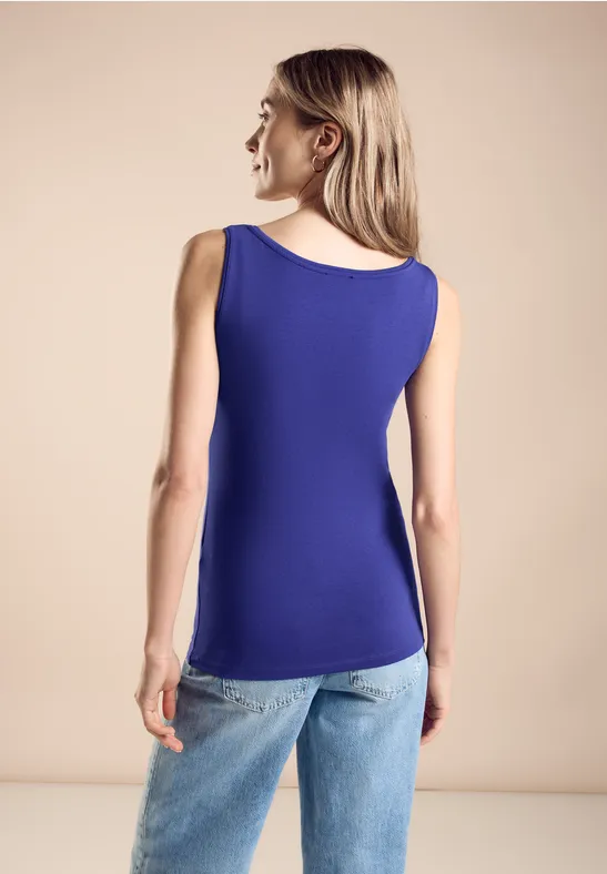 Street One Basic Top In Unifarbe - Style ANNI