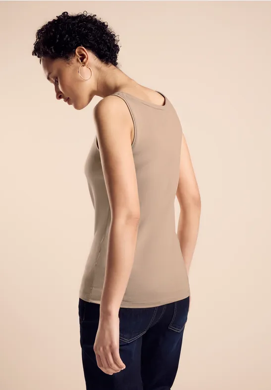 Street One Basic Top In Unifarbe - Style ANNI