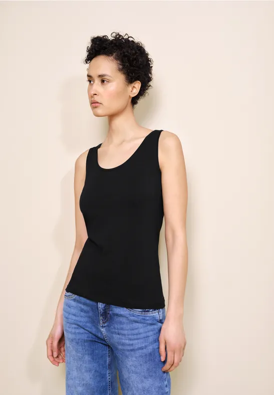 Street One Basic Top In Unifarbe - Style ANNI