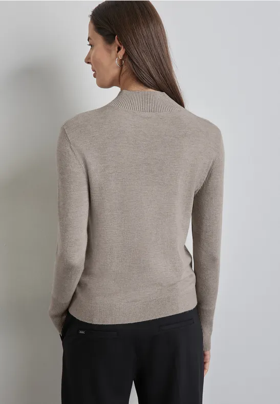Street One Basic Turtleneck Pullover