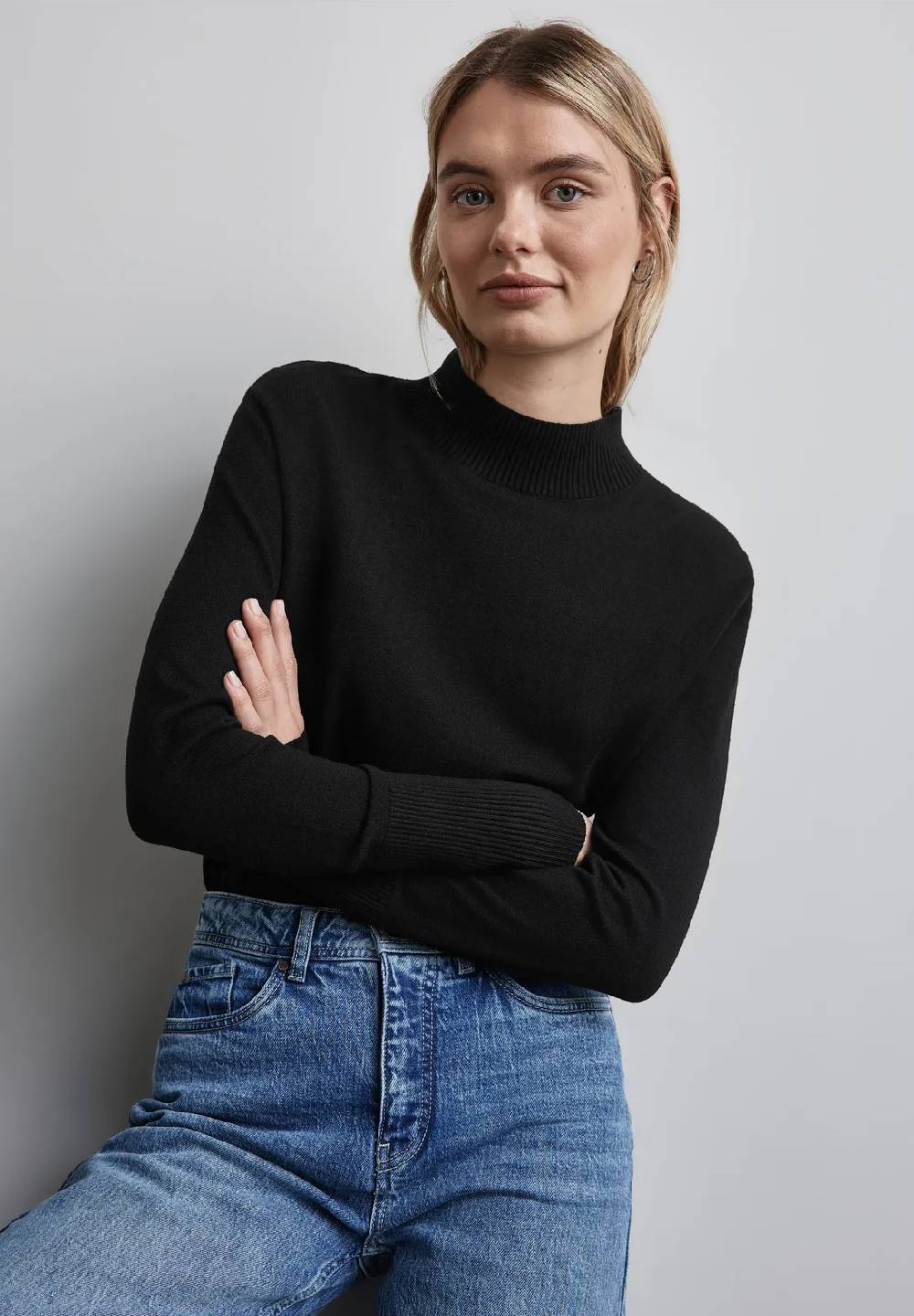 Street One Basic Turtleneck Pullover
