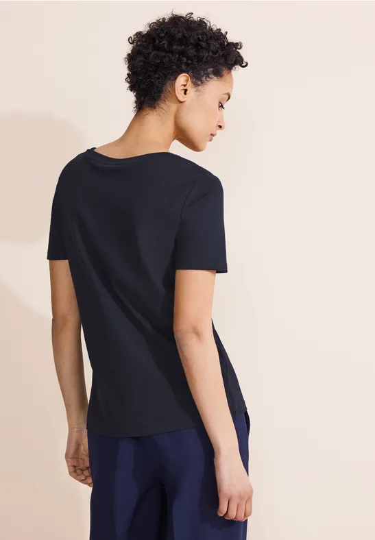 Street One Basic V-Neck Shirt