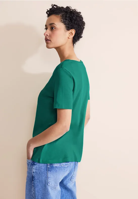 Street One Basic V-Neck Shirt