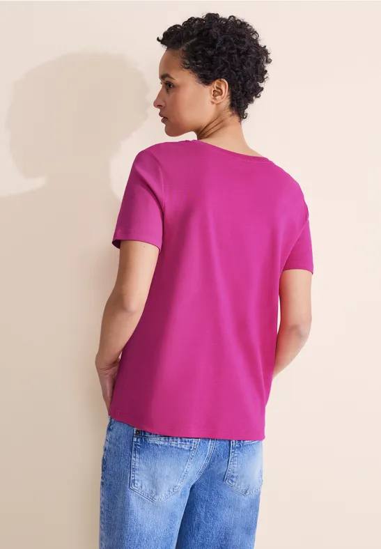 Street One Basic V-Neck Shirt