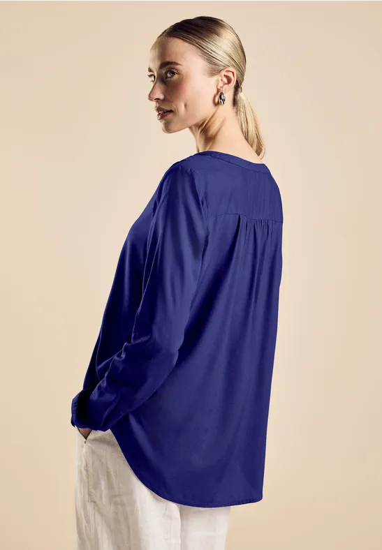 Street One Basic Viskose Bluse - Style BAMIKA