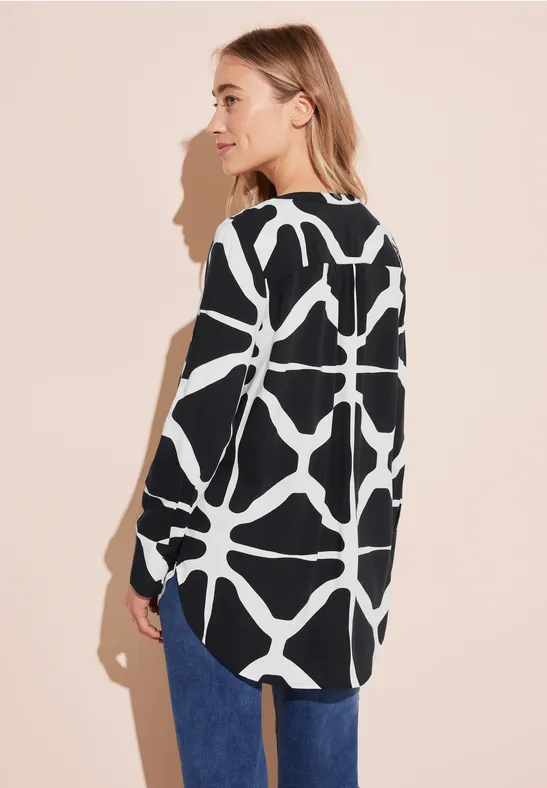 Street One Basic Viskose Bluse - Style BAMIKA
