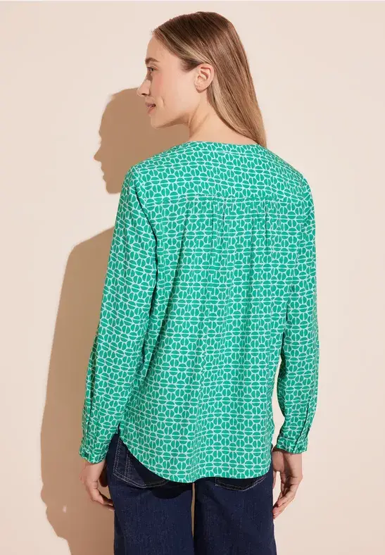 Street One Basic Viskose Bluse - Style BAMIKA