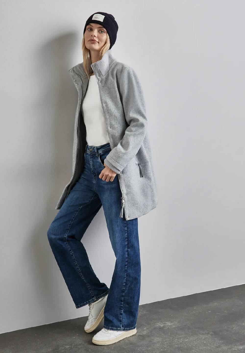 Street One Beanie Mit Badge