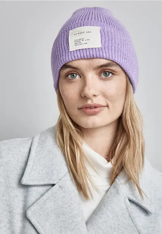 Street One Beanie Mit Badge