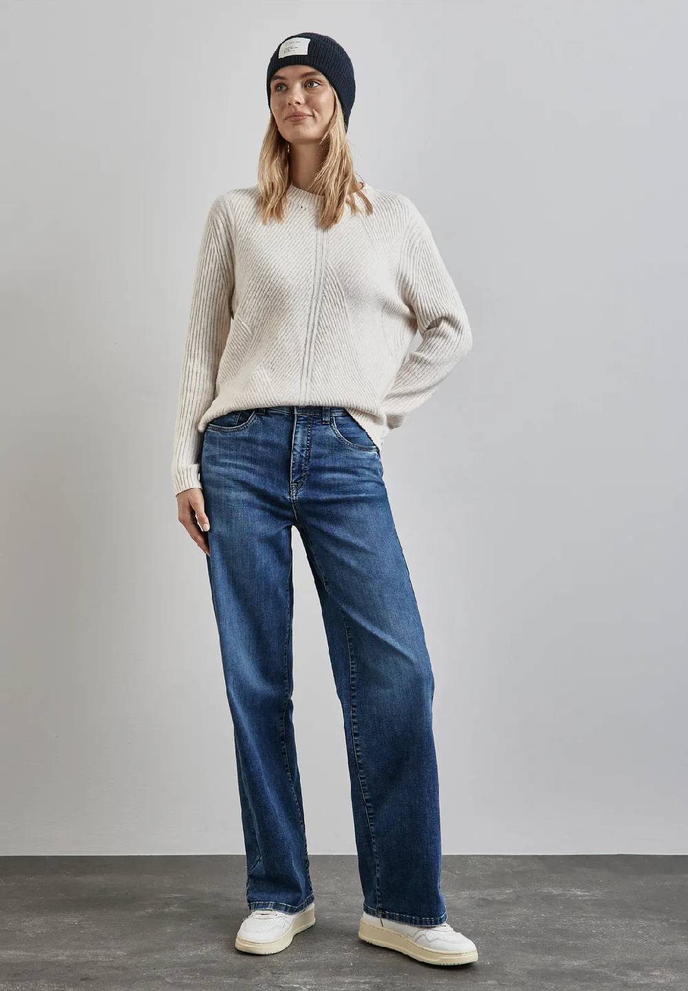 Street One Beanie Mit Badge