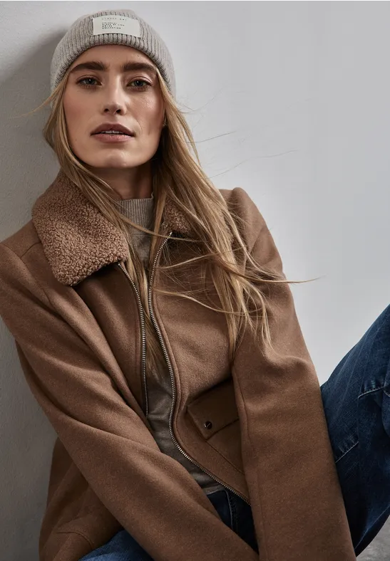 Street One Beanie Mit Badge