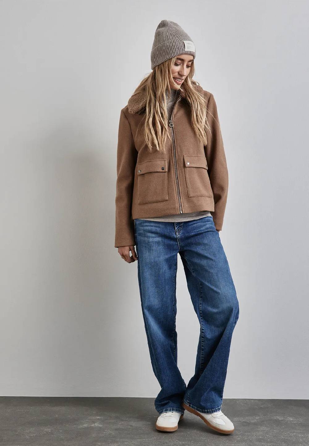 Street One Beanie Mit Badge