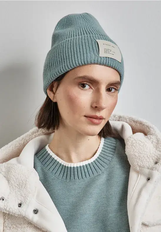 Street One Beanie Mit Badge