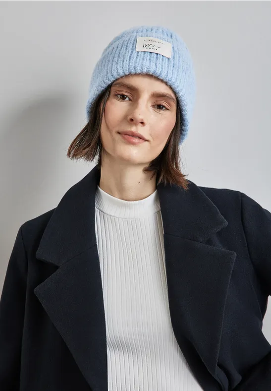 Street One Beanie Mit Badge