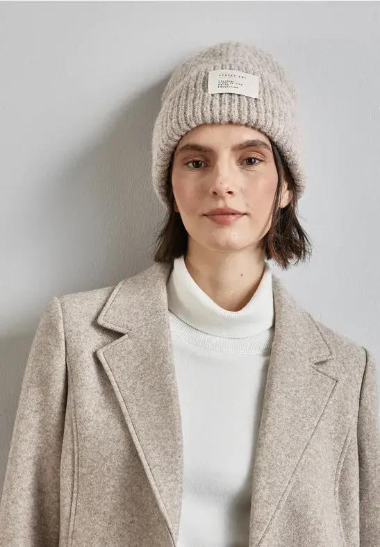 Street One Beanie Mit Badge