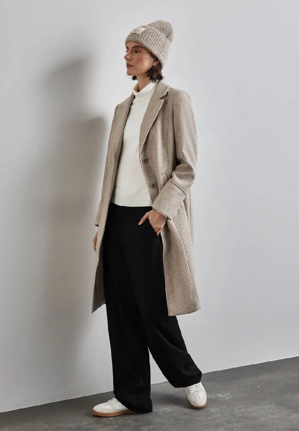 Street One Beanie Mit Badge