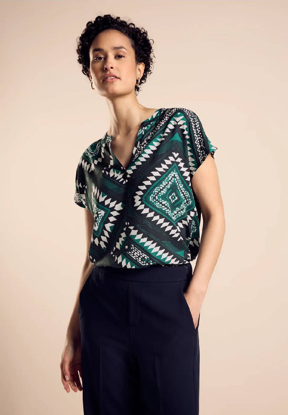 Street One Bedruckte Bluse