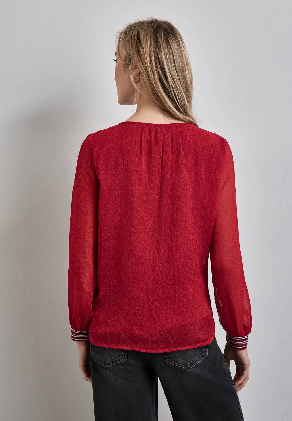 Street One Bedruckte Chiffon-Bluse