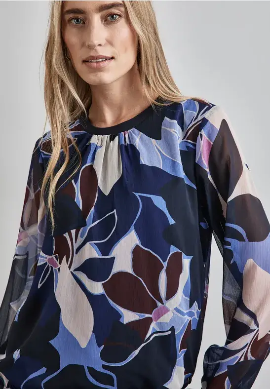 Street One Bedruckte Chiffon-Bluse