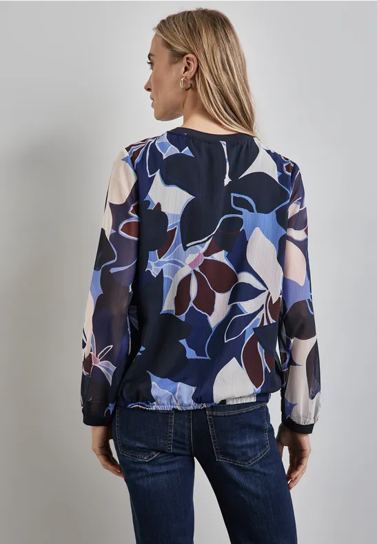 Street One Bedruckte Chiffon-Bluse