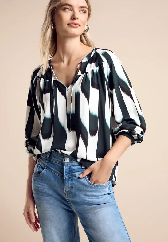 Street One Bedruckte Raglan-Bluse