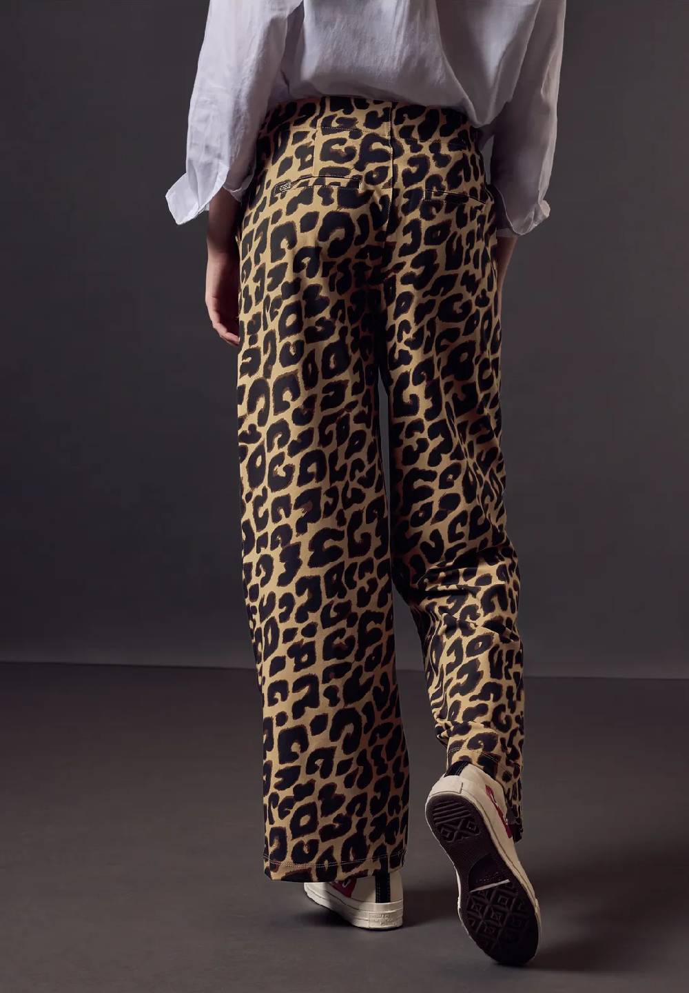 Street One Bedruckte Wide Leg Hose