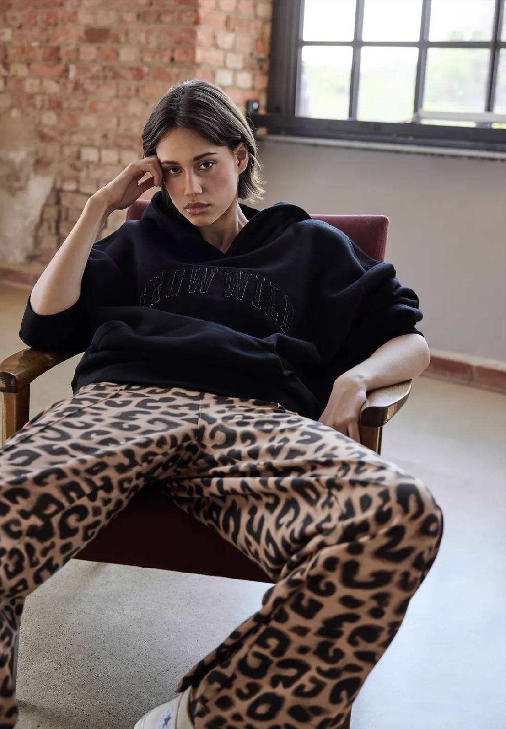 Street One Bedruckte Wide Leg Hose