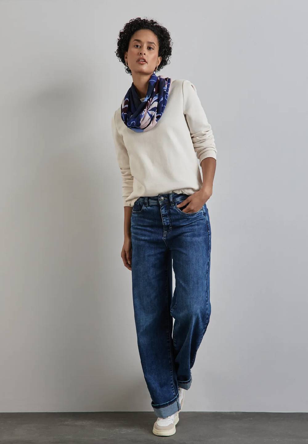 Street One Bedruckter Loop-Schal